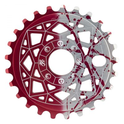 The Shadow Conspiracy Chainring 1 Piece 25T 1/8 VVS Crimson Red - 112-07067 25T