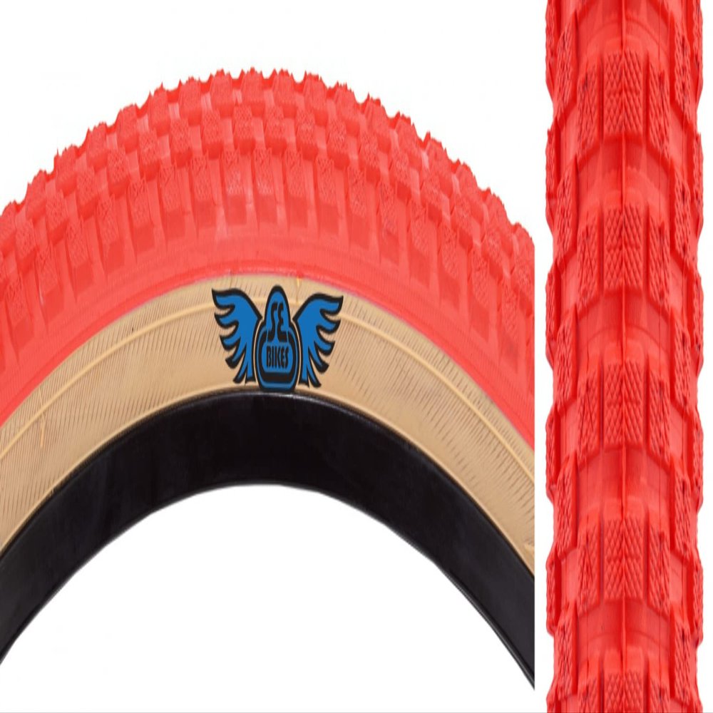 TIRE 24x2.0 SE Bikes CUB RED/TAN 27TPI Wire MPC
