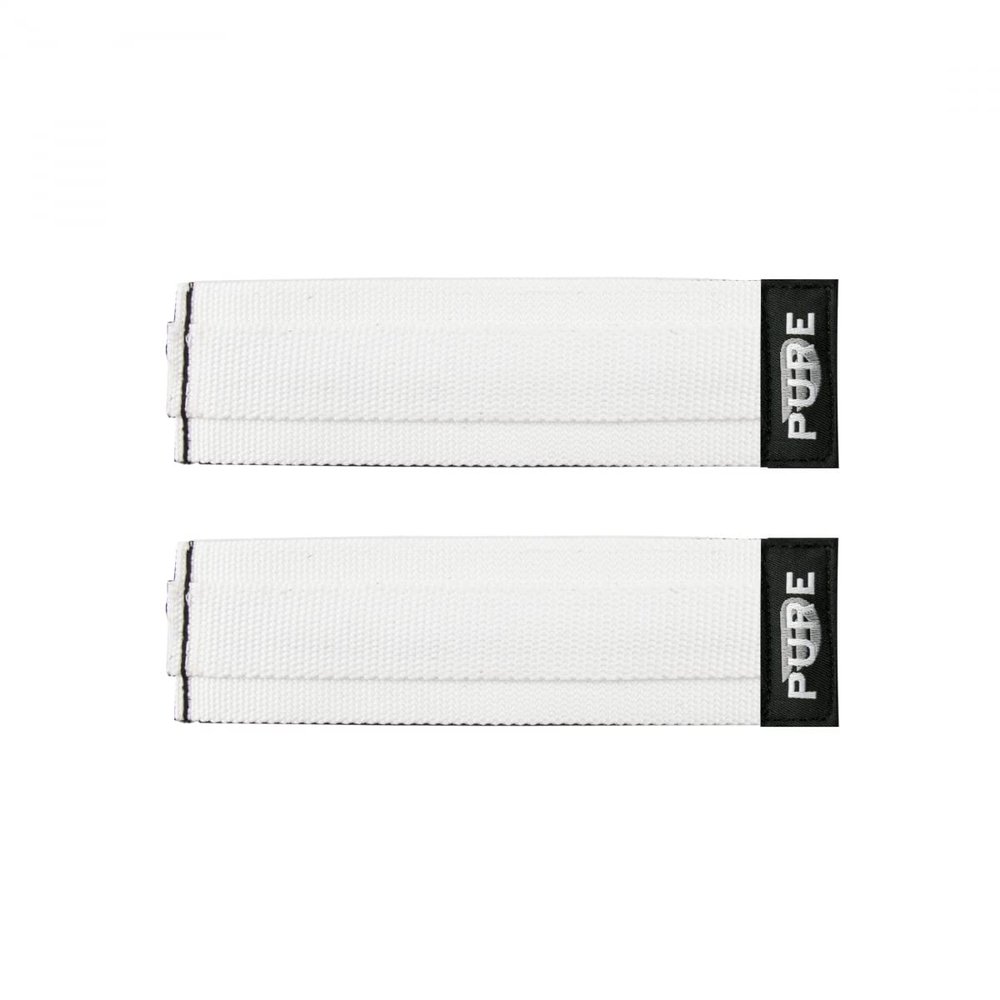Pure Cycles Toe Straps Pure Pro Foot Strap White