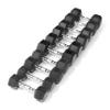 WF Athletic Supply Rubber Coated Hex Dumbbell Set Non-Slip Hex Shape for Muscle Toning, Strength Building, Weight Loss - Multiple Choices Available (b. 200LB Dumbbells Set) view 3