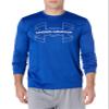 Under Armour Men's Training Vent Graphic Long Sleeve T-Shirt, Royal (400)/Black, 3X-Large view 1