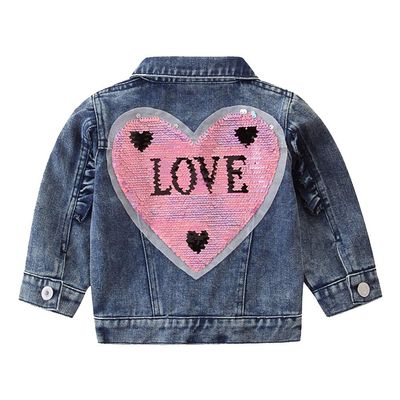 Toddler Kid Baby Boys Girls Denim Jacket Long Sleeve Button Down Jeans Coat Cowboy Overcoat Basic Hoodie Casual Outwear - blue - 18-24 Months