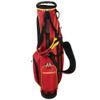 Prosimmon Golf DRK 7" Lightweight Golf Stand Bag with Dual Straps Crimson/Gold view 3