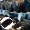 BESPORTBLE Dumbbell Holder 4pcs Dumbbell Rack Support Black Storage Shelves Shelf Holder Kettlebell Storage Rack Fitness Small Floor Stand view 3