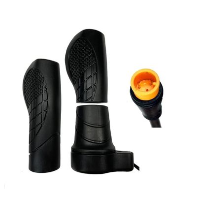 SCHUCK Electric Bike 20X Half Twist Right Hand Throttle 12V/24V/36V/48V/60V/72V Waterproof Connector Electric Bicycle or Folding Scooter Electric Refitting Accessories