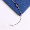 Belingry Dainty Cross Christian Gift Mustard Seed Cross Y Necklace Inspirational Jewelry view 3