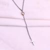 Belingry Dainty Cross Christian Gift Mustard Seed Cross Y Necklace Inspirational Jewelry view 4