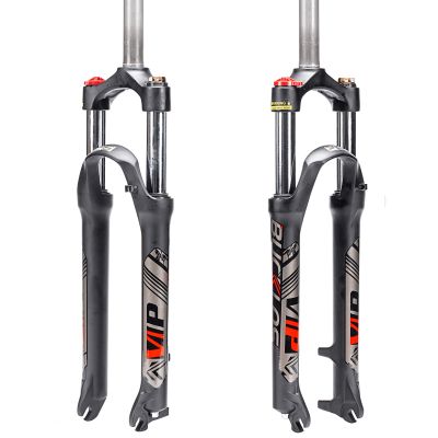 BUCKLOS 26/27.5/29 MTB Suspension Fork Travel 100mm, 28.6mm Straight Tube QR 9mm Crown Lockout Aluminum Alloy XC Mountain Bike Front Forks