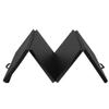 DORTALA Gymnastics Mat, 4'x10' Foldable Gym Exercise Mat with Carrying Handles, 4 Panel Folding Non Slip Mat for Home Gymnastics, Yoga, Fitness, Stretching Training,Tumbling, Black view 2