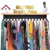 iBobbish Trophy Shelf with Hooks for Medals - Trophy Shelf for Wall Mount Ribbon Display, Trophy Shelves for Gymnastics, Soccer, Wrest,Running Race Medals Awards Rack,Gifts for Runners Luxurious view 3