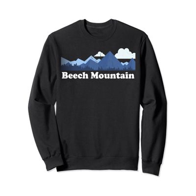 Beech Mountain North Carolina Blue Ridge Mountains NC Sweatshirt