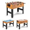 GYMAX 3 in 1 Multi Game Table, 49 Inch with Foosball Hockey & Billiards, Competition Sized Combo Game Table for Home, Game Room, Bar, Party, Club view 1