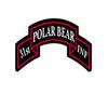 Edward & Co Sticker 31st Polar Bear Infantry Tab Decal United States Army Military for Car Truck Window Laptop Bumper US Flag 2.6 X 5.0 in view 1