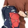 Osprey Talon 11L Men's Hiking Backpack with Hipbelt, Cosmic Red, L/XL view 2