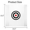 ASENVER 58" x 58" Golf Target Cloth - Hitting Practice Target for Indoor/Outdoor Training (White) view 3