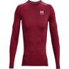 Under Armour Men's Armour HeatGear Compression Long-Sleeve T-Shirt, Cardinal (625)/White, XX-Large view 4