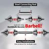 Adjustable Dumbbell Set Home Gym Cast Iron Barbell Sets with Carry Box 44lbs Office Bedroom Workout Dumbbells for Men and Women view 4
