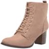 Journee Collection, Women's, Baylor Bootie, Taupe, 7.5, Medium view 1