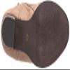 Journee Collection, Women's, Baylor Bootie, Taupe, 7.5, Medium view 4