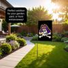 East Carolina Pirates Garden Flag with Pole Stand Holder view 4