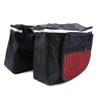 Yosoo Health Gear Saddle Rear, Rear Cargo, Rack, Rear, 25l 600d Double Bag with Reflect Strips for All Rear Rack Sizes Carrying or Storage view 2