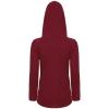 Yartina Maternity Hoodie Long Sleeve Shirts Casual V Neck Top Pregnancy Sweatshirt Tunics Red Small view 2