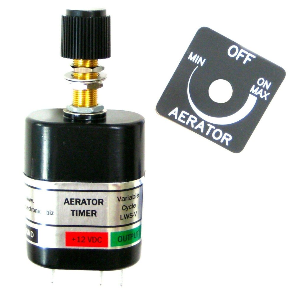 Variable/Adjustable Aerator Fish LIVEWELL Timer Switch,12 Volt, Boat, LWS-V