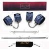 EXREIZST Expandable 2 Silver Spreader Bar with 4 Adjustable Blue Straps Tools Kit for Home view 1