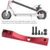 Alomejor Electric Scooter Brake Adapter,red Aluminum Alloy Brake Upgrade with Screws and Rings,Brake Adapter for Scooter commuters,Urban Travelers,Riders view 4