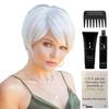 Bundle - 5 Items: Nima by Noriko, Christy's Wigs Q & A Booklet, 2oz Travel Size Wig Shampoo, HD Smooth and Wide Tooth Comb - Color: Red Brown view 3