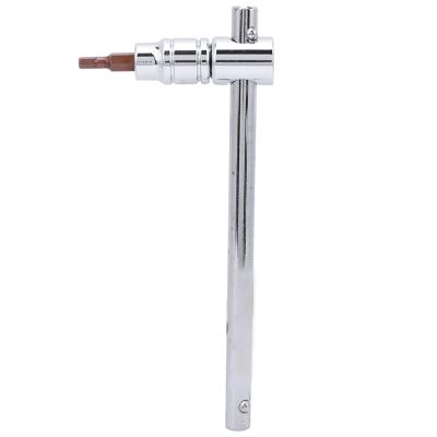 VBESTLIFE Life T-Handle Hex Key, T Shape 15.5cm Handle 4mm Allen Key Wrench for Roller Skate Remove Mountain & Road Bikes Repair