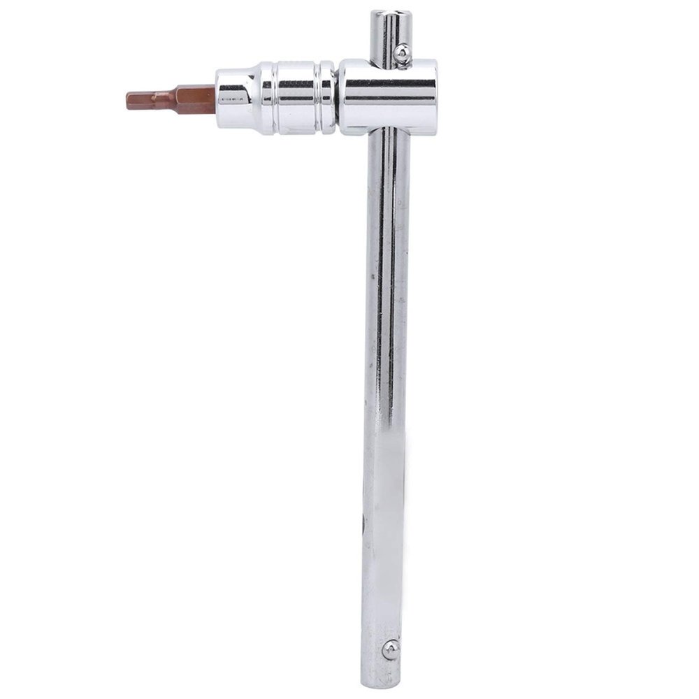 VBESTLIFE Life T-Handle Hex Key, T Shape 15.5cm Handle 4mm Allen Key Wrench for Roller Skate Remove Mountain & Road Bikes Repair