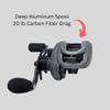 Fitzgerald Fishing VLD10 8.1:1 Left, 10+1 Ball Bearings, Aluminum Spool & 20 Lb Carbon Fiber Drag, Lightweight, Powerhouse Reel, All Metal Frame, Tournament Proven view 3