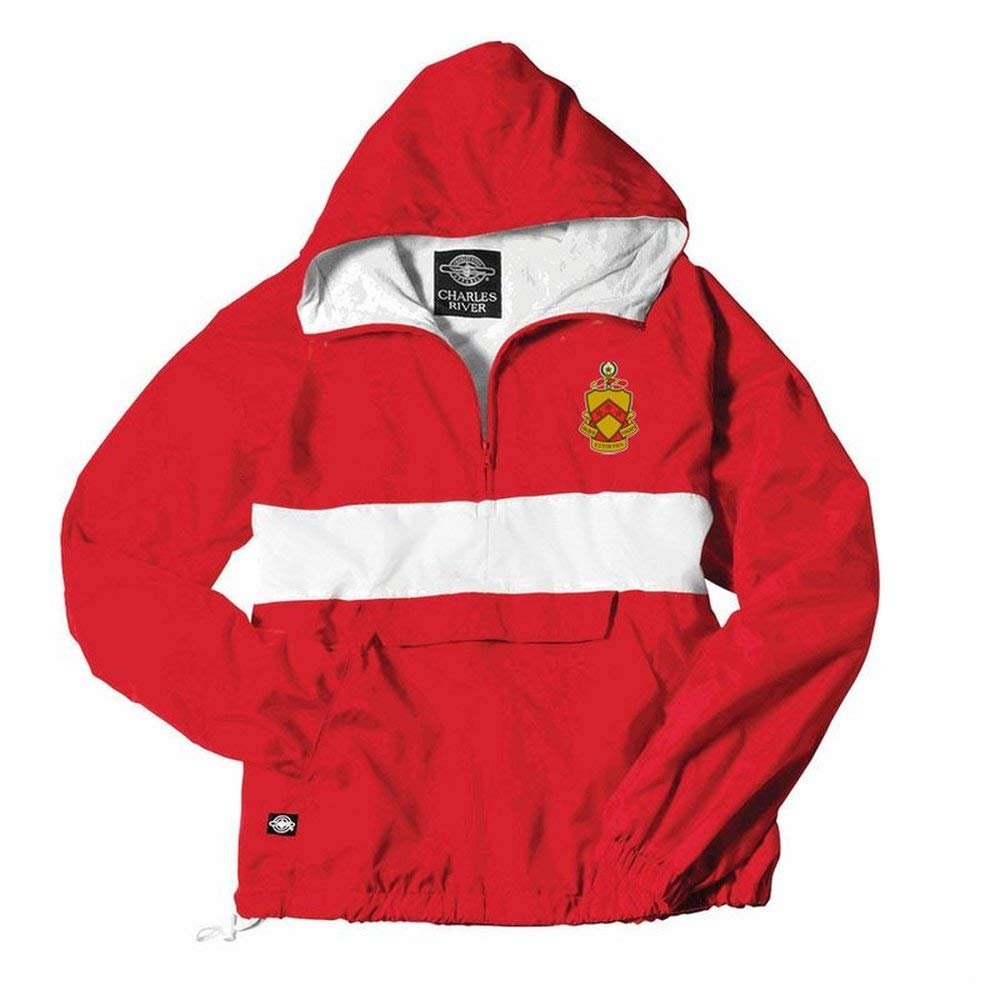Greekgear Phi Kappa Tau Anorak X-Large Red/White