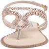 Touch Ups Women's Thong Flat Sandal, Champagne, 5.5 view 2