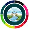Country Brook Design - Teal Reflective Nylon Webbing (5/8 Inch, 20 Yards) view 1