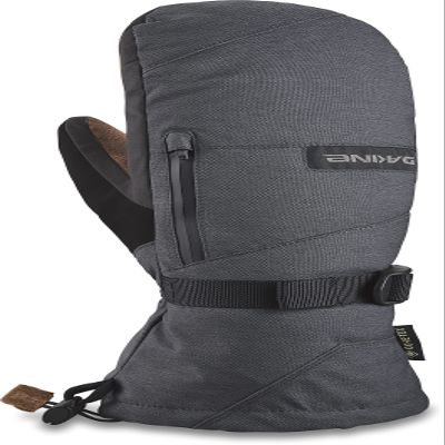 Dakine Leather Titan Gore-Tex Mitt - Carbon, Small