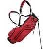 Prosimmon Golf DRK 7" Lightweight Golf Stand Bag with Dual Straps Crimson/Grey view 1