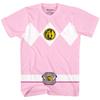 Power Rangers Pink Costume T-Shirt(Pink,Medium) view 1