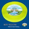 Country Brook Design - Hot Yellow Reflective Nylon Webbing (5/8 Inch, 50 Yards) view 2