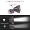 Yongkist Super Bright Rechargeable Coon Hunting Headlamp, LED Spotlight Head Torch with Power Supply, Waterproof Headlight Flashlight for Outdoor Hunting, Fishing, Hiking, Camping, Night Work view 4