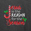 Jesus is The Reason for The Season Christmas Candy Cane Youth Boy Girl Long Sleeve T-Shirt view 4