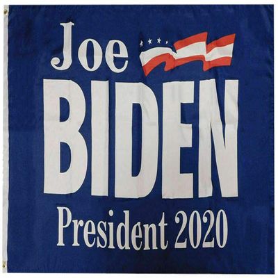 American Wholesale Superstore Joe Biden President 2020 Blue 100D Woven Poly Nylon 5x8 5'x8' Flag Banner