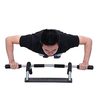 Fitness Door Pull-Up Bar Multi-Gym Portable Gym Equipment Indoor Multi-Grip Strength for Doorway | Indoor Chin-Up Bar Fitness Trainer for Home Gym Portable