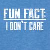 3X-Large Royal Mens Fun Fact I Don't Care Funny Deluxe Soft T-Shirt view 3