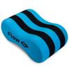 Flow Swim Gear Training Pull Buoy - Pull Float for Pool Lap Swimming in Adult and Junior Sizes (Blue/Black, Junior) view 1