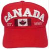 Canada Canadian Flag Patch EST. 1967 Red Adjustable Embroidered Hat Cap view 3