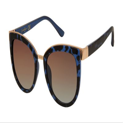 Jessica Simpson Women's J5892 Chic Cat Eye Sunglasses with UV400 Protection - Glamorous Sunglasses for Women, 51mm
