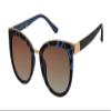 Jessica Simpson Women's J5892 Chic Cat Eye Sunglasses with UV400 Protection - Glamorous Sunglasses for Women, 51mm view 1