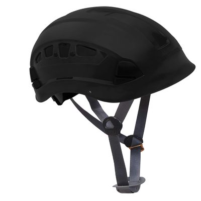 Pack of 2, Troy Safety, HP55 Adjustable ABS Climbing Helmet, 6-Point Suspension, Designed for Climbing, Riding and Construction, 2 Ea Black